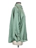 Zara Solid Green 3/4 Sleeve Blouse Size S - photo 4