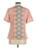 Unbranded Orange Short Sleeve Blouse Size M - photo 2