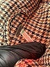 Free People Houndstooth Brown Coat Size M - photo 6