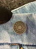 American Eagle Outfitters Solid Blue Jeans Size 4 - photo 7