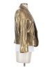 Joe Fresh Metallic Gold Blazer Size 4 - photo 4