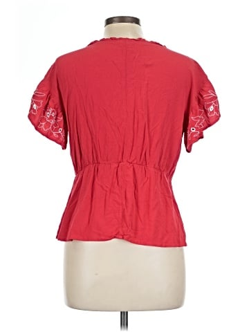 Maurices Short Sleeve Blouse (view 2)