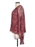 Ramy Brook Burgundy Long Sleeve Blouse Size S - photo 5