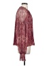 Ramy Brook Burgundy Long Sleeve Blouse Size S - photo 4