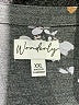 wonderly Floral Gray 3/4 Sleeve Blouse Size XXL - photo 7