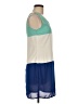 Pink Owl 100% Polyester Color Block Teal Casual Dress Size S - photo 4