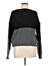 Unbranded 100% Polyester Color Block Black Pullover Sweater Size L - photo 1