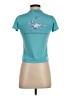 Prodoh 100% Polyester Teal Short Sleeve Turtleneck Size XS - photo 2