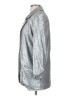David Lerner 100% Polyester Metallic Silver Blazer Size S - photo 5