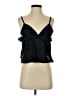Assorted Brands 100% Cotton Black Sleeveless Blouse Size S - photo 1