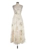 Speechless 100% Polyester Floral Ivory Cocktail Dress Size 9 - photo 2
