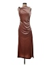 Zara Metallic Brown Cocktail Dress Size S - photo 1