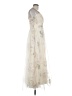 Speechless 100% Polyester Floral Ivory Cocktail Dress Size 9 - photo 4