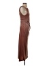 Zara Metallic Brown Cocktail Dress Size S - photo 4