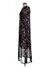 Saint + Sofia Floral Black Cocktail Dress Size 10 - photo 5