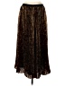 J.Crew 100% Polyester Animal Print Brown Casual Skirt Size 2 - photo 2