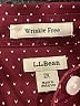 L.L.Bean Polka Dots Burgundy 3/4 Sleeve Button-Down Shirt Size 2X - photo 7
