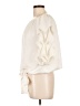 MSK 100% Polyester Solid Ivory 3/4 Sleeve Blouse Size L - photo 5