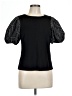 Mittoshop Black Short Sleeve Top Size L - photo 1