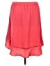 Joe Fresh 100% Polyester Solid Red Casual Skirt Size L - photo 2