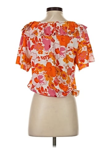 MELLODAY Short Sleeve Blouse (view 2)