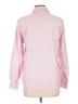 Talbots 100% Cotton Stripes Pink Long Sleeve Button-Down Shirt Size 10 - photo 2