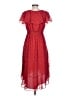 Max Studio 100% Polyester Hearts Red Cocktail Dress Size L - photo 2