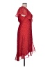 Max Studio 100% Polyester Hearts Red Cocktail Dress Size L - photo 4