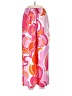 Natori 100% Polyester Print Pink Casual Pants Size M - photo 1