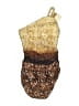 Gottex 100% Polyester Tweed Gold One Piece Swimsuit Size 10 - photo 1