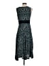 Perceptions Argyle Teal Casual Dress Size S - photo 2