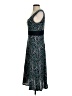 Perceptions Argyle Teal Casual Dress Size S - photo 5