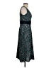 Perceptions Argyle Teal Casual Dress Size S - photo 4