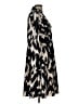 DKNY Animal Print Black Casual Dress Size 10 - photo 4