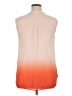 Chico's Orange Sleeveless Blouse Size XL (3) - photo 2