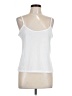 Unbranded 100% Polyester White Sleeveless Top Size L - photo 1