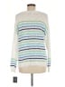 Ninety 100% Cotton Stripes White Pullover Sweater Size M - photo 2