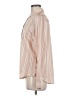 Old Navy 100% Polyester Stripes Tan Long Sleeve Blouse Size M - photo 5