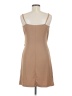 H&M Solid Tan Cocktail Dress Size S - photo 2