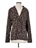L.L.Bean Floral Brown Blazer Size 0 - photo 1