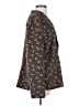 L.L.Bean Floral Brown Blazer Size 0 - photo 4
