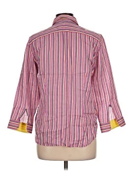 Lauren by Ralph Lauren 3/4 Sleeve Button-Down Shirt (view 2)