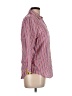 Lauren by Ralph Lauren 100% Linen Stripes Pink 3/4 Sleeve Button-Down Shirt Size L - photo 4