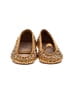 Zara Baby Gold Flats Size EU 21 (baby) - photo 2