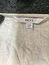 Next Ivory Sleeveless Blouse Size 8 - photo 7