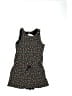 Unbranded 100% Cotton Floral Black Dress Size 10 - 12 - photo 1