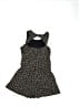 Unbranded 100% Cotton Floral Black Dress Size 10 - 12 - photo 2