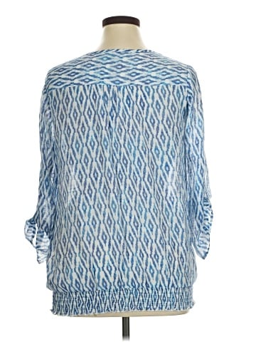 AB Studio 3/4 Sleeve Blouse (view 2)