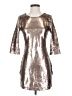 BB Dakota Metallic Silver Cocktail Dress Size S - photo 1