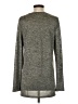 Tahari Gray Long Sleeve Top Size S - photo 2